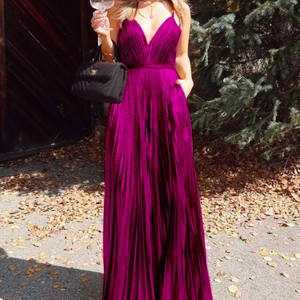 Women’s Pleated Jumpsuit